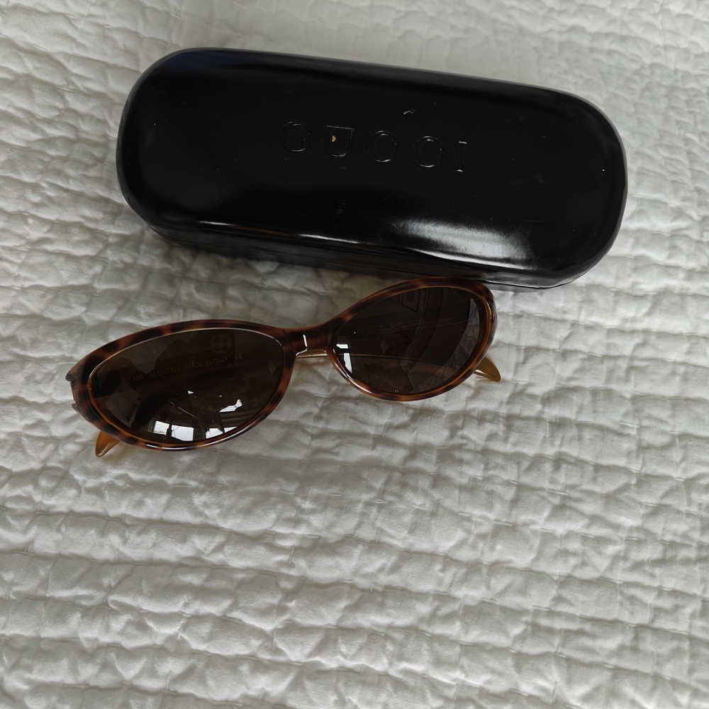 Gucci Brown Sunglasses with Case
